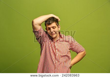 I Am Tired Of Everything. Bored Man. Boring, Dull, Tedious Concept. Young Caucasian Emotional Man. H