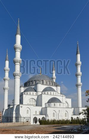 Melike Hatun Mosque in Ulus - Ankara, Turkey