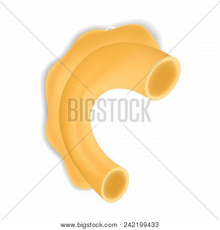 Creste Pasta Mockup. Realistic Illustration Of Creste Pasta Vector Mockup For Web Design Isolated On