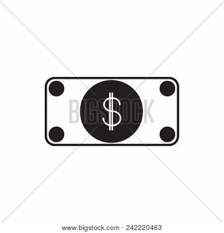 Finance Vector Flat Icon Or Button