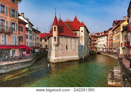 Annecy, Called Venice Of The Alps, France