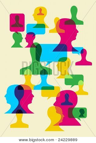 Social interaktion symboler
