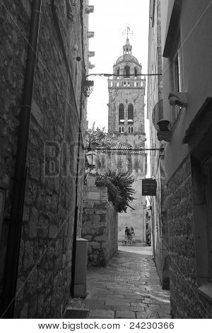Città vecchia e la cattedrale - Korcula