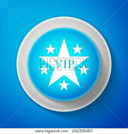 White Star Vip Circle Vector Photo Free Trial Bigstock