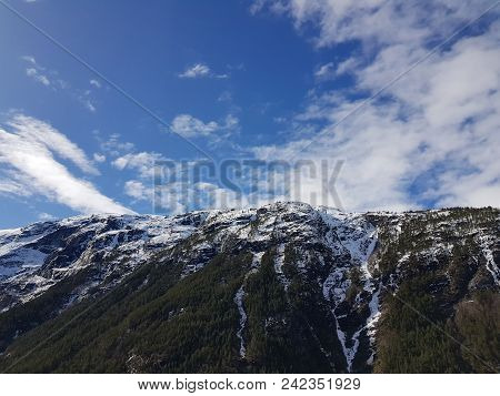 The Sognefjord In Norway Is The Largest 204 Km And Deepest 1308 M Fjord In Europe