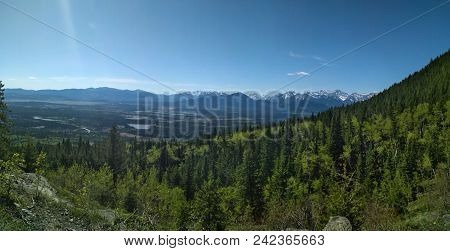 Hiking Views From Mount John Laurie Yamnuska Overlooking The Foothills And Prairies Of Alberta