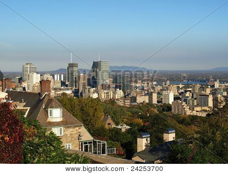 Montreal fra Mont Royal