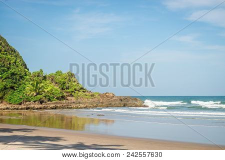 Beautiful Beach Nature Near Itacare In Bahia