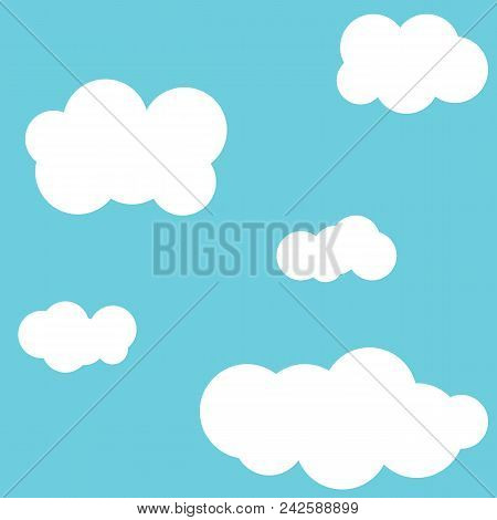 Seamless Pattern On Abstract Theme. Can Use As A Background For Any Materials, Sites And Packages.