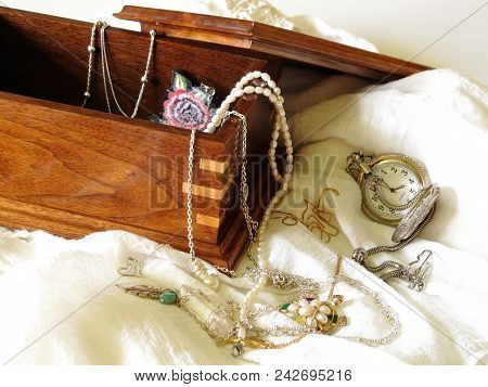 In The Jewelry Box, Silver, Gold And Fresh Water Pearls, Timeless Heirlooms