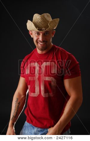 Lihaksikas Cowboy