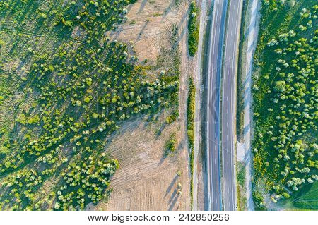 Aerial View On The Route
