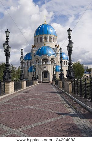 Moderne Russisch-orthodoxe kerk