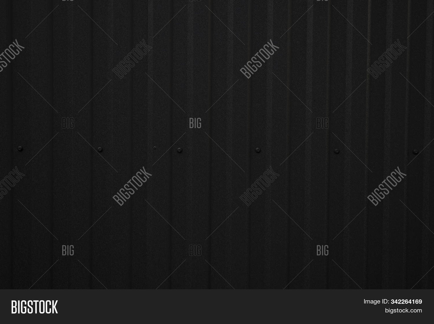 Black Corrugated Metal Image & Photo (Free Trial) | Bigstock