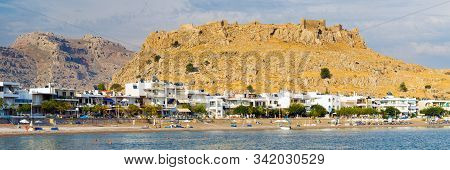 Haraki Beach Charaki  Rhodes Greece Sunset