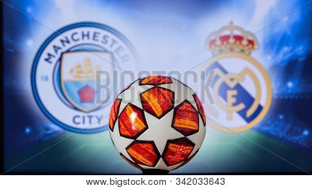 Uefa Champions League 2020, Round Of 16 Ucl Football, Knockout Stage, Playoff, Official Adidas Socce