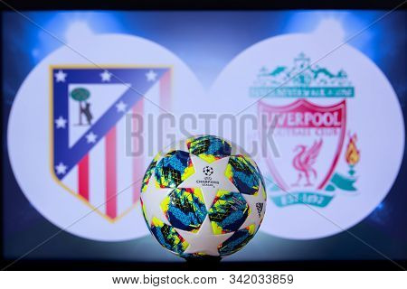 Uefa Champions League 2020, Round Of 16 Ucl Football, Knockout Stage, Playoff, Official Adidas Socce