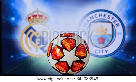 Uefa Champions League 2020, Round Of 16 Ucl Football, Knockout Stage, Playoff, Official Adidas Socce