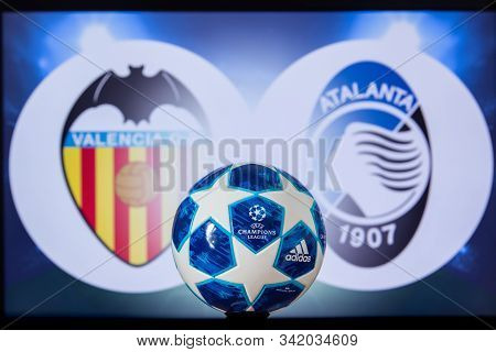 Uefa Champions League 2020, Round Of 16 Ucl Football, Knockout Stage, Playoff, Official Adidas Socce