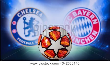Uefa Champions League 2020, Round Of 16 Ucl Football, Knockout Stage, Playoff, Official Adidas Socce