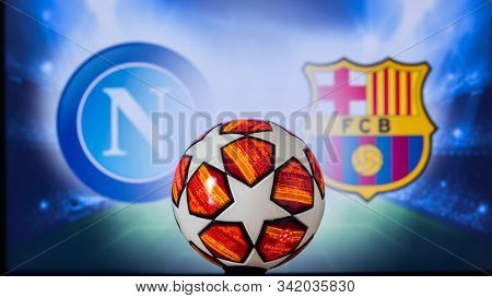 Uefa Champions League 2020, Round Of 16 Ucl Football, Knockout Stage, Playoff, Official Adidas Socce