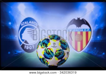Uefa Champions League 2020, Round Of 16 Ucl Football, Knockout Stage, Playoff, Official Adidas Socce