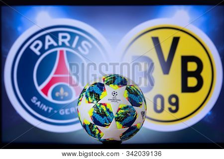 Uefa Champions League 2020, Round Of 16 Ucl Football, Knockout Stage, Playoff, Official Adidas Socce