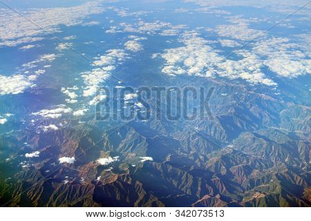 The View Of Upper Clound At Japan