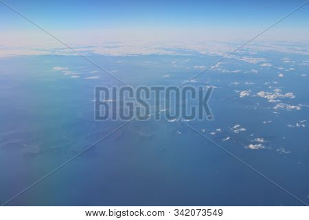 Aerial View Of Japan , The Beautiful Landscape