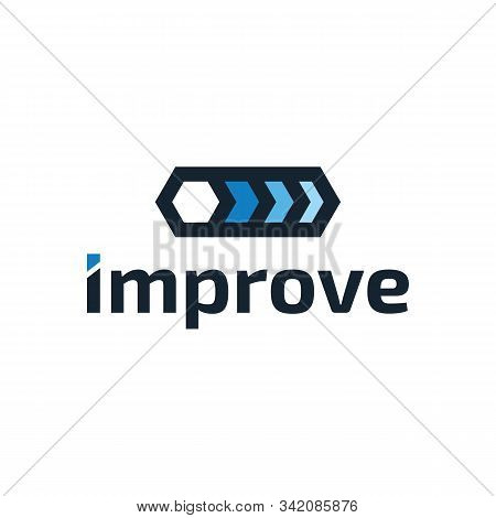 Improve Logo Design Template Modern Unique Simple