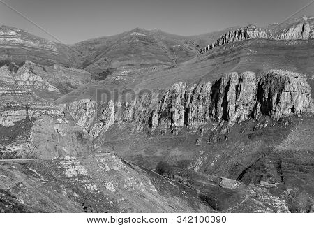 Pasiegos Valleys Are In The Hinterland Of Cantabria. Spain.