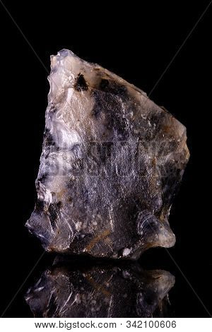 Ancient Prehistoric Scraper Of Silex. Neolithic Period.