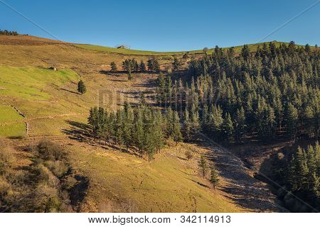 Pasiegos Valleys Are In The Hinterland Of Cantabria. Spain.