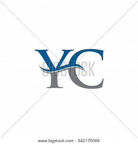 Initial Yc Letter Logo With Creative Modern Business Typography Vector Template. Creative Letter Yc 