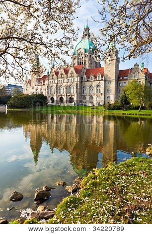 Neus Rathaus Hannover, den