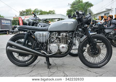 Pasig, Ph - Sept. 29: Honda Motorcycle At Philippine Moto Heritage Weekend On September 29, 2019 In 