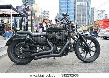 Pasig, Ph - Sept. 29: Harley Davidson Motorcycle At Philippine Moto Heritage Weekend On September 29