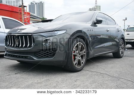 Pasig, Ph - Sept. 29: Maserati Levante Suv At Philippine Moto Heritage Weekend On September 29, 2019