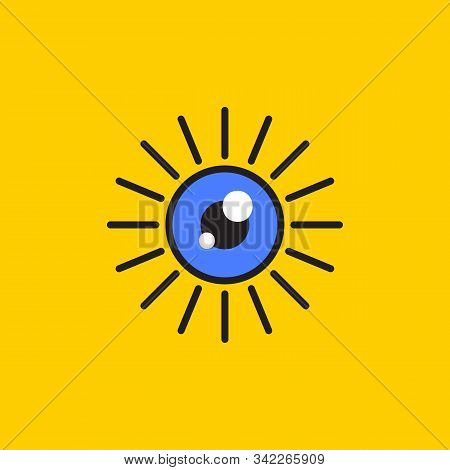 Eye Icon, Lasic, View, Vision Abstract Eye Logo Vector Symbol