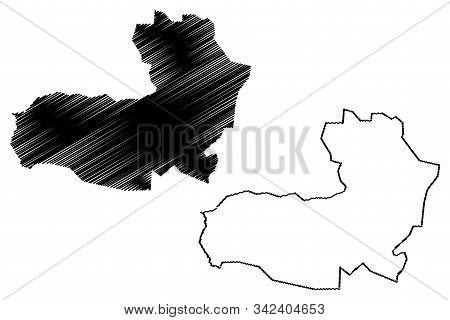 Aragatsotn Province (republic Of Armenia, Administrative Divisions Of Armenia) Map Vector Illustrati
