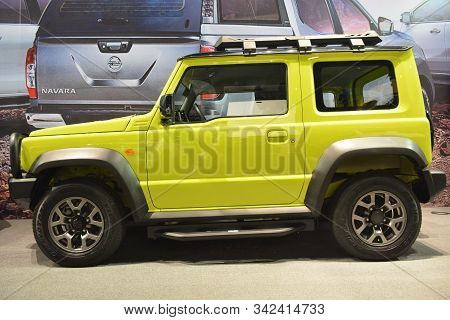 Pasay, Ph - Nov. 16: Suzuki Jimny At Manila Auto Salon On November 16, 2019 In Smx Convention Center