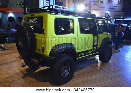 Pasay, Ph - Nov. 16: Suzuki Jimny At Manila Auto Salon On November 16, 2019 In Smx Convention Center