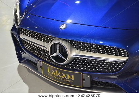 Pasay, Ph - Nov. 16: Mercedes-benz Amg Gt At Manila Auto Salon On November 16, 2019 In Smx Conventio
