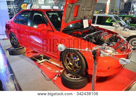 Pasay, Ph - Nov. 16: 1999 Honda Civic Sir At Manila Auto Salon On November 16, 2019 In Smx Conventio