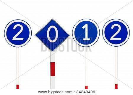 Trafik vejskilt 2012