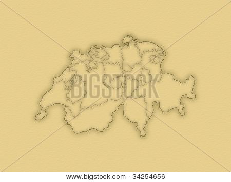 Swizerland의 지도
