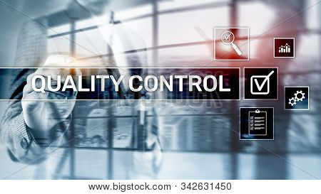 Quality Control And Assurance. Standardisation. Guarantee. Standards. Business And Technology Concep