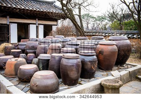 A Jar That Makes Traditional Korean Sauce