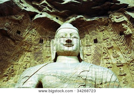 Yungang Buddhist Grottoes in China