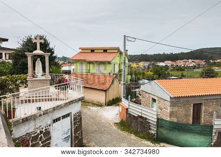 Architecture Detail Of Typical House In A Small Village In Northern Portugal